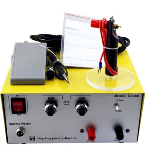New DX-808 80A Handheld Pulse spot welding Pulse Spot Welder Gold Silver Platinum Jewelry Welding Machine