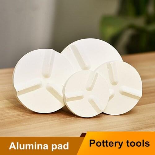 3pcs Alumina refractory mats, high temperature resistance to prevent adhesion, reusable kiln gaskets, clay firing tools