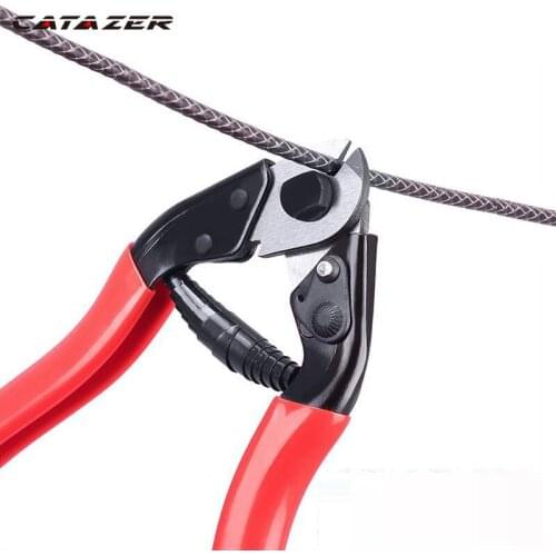 Bicycle Cable Cutting Pliers Cutter Tool Bike Brake Derailleur Shifter Housing Inner&Outer Cable 180mm Bicycle Heavy Duty Pliers