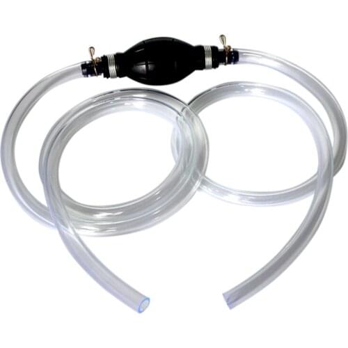 Useful Fuel Liquid Transfer Pump Manual Hand Pump Suction Oil Water Petrol Fuel Liquid Transfer Pump Pipe