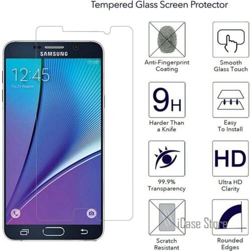 9H Hardess Tempered Glass Screen Protector For Samsung Galaxy Note 2 / Note 3 / Note 4 / Note 5 / Note3 Neo Lite Protective Film
