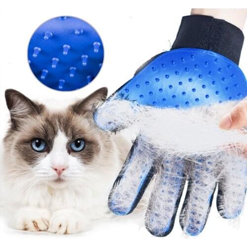 Cat Pet Grooming Glove Silicone Dogs Brush Hair Comb Beauty Product Cleaning Pets Supplies