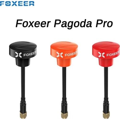 FOXEER Pagoda Pro 5.8GHz RHCP Omni-Directional Circularly Polarized Antenna like lumenier for Fpv drone fatshark Goggle Glasses