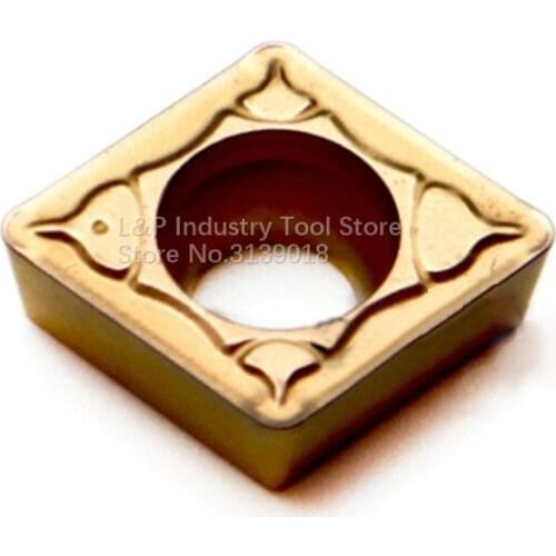 Authentic Quality CCMT060208PC TT9080 Carbide Inserts CCMT 060208 CNC Tool For Stainless Steel Mini Metal Lathe Cutter Plates