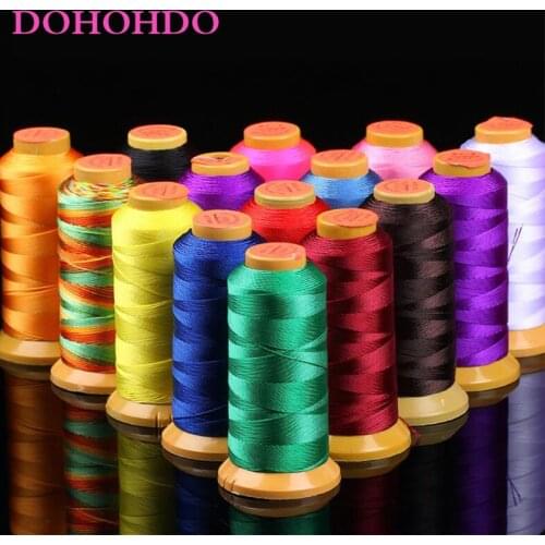 Polyamide Cord 0.2mm 0.4mm 0.6mm 0.8mm 1mm 1.2mm 1.4mm Nylon Cord Sewing Thread For Rope Silk Beading String DIY Jewelry Making