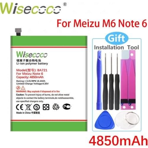 Wisecoco Meizu M6 Phone Batteries