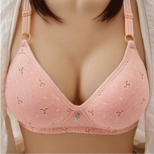 Plus Size 36 38 40 42 44 B C Cup Sexy Women Wire Free Bras Woman Sexy Lingerie Push Up underwear Wireless Lingerie Femmale
