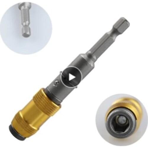 1/4 "Hex Magnetic Screw Drill Tip Drill Hand Tools Durable Locking Bit Quick Change Holder Drive Guide Drill Bit Screwdriver Bit