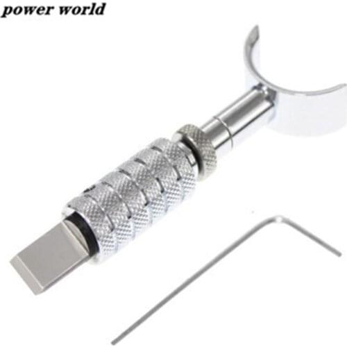 1Pcs 80mm Household Adjustable Swivel Leather Tools Rotating Carving Knife W Blade Leather Knife Hand Tool