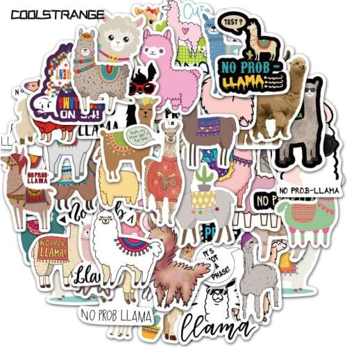 10/30/50Pcs Lamb Series Cute Alpaca Stickers For Laptop Refrigerator Motorcycle Skateboard Scrapbook Toy Gift Box Guitar Sticker