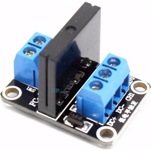 10PCS 5V 1 Channel SSR G3MB-202P Solid State Relay Module 240V 2A Output with Resistive Fuse