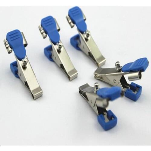 10pcs/lot Animal/Pet use medical metal clip Transfer joint,Can be Compatible for GE/ HP ,connecting clip/Snap end dual-purpose