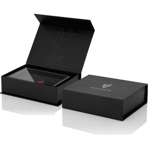 Wholesale 500pcs Custom Logo Hard Magnetic Gift Boxes Box For Packing Clothes Presentation Boxes