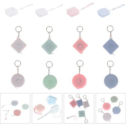 150cm/200cm Tape Measures Portable Children Height Ruler Long Roll Automatic Stretch Ruler Stationery Sewing Measure Ruler