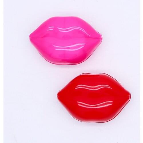 CFen As Sexy mouth empty lip balm container cream jars lip gloss holder DIY cosmetic containers Christmas Decor 100pcs/lot