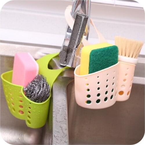 Eco-feiendly Kitchen Portable Hanging Drain Bag Basket Bath Storage Gadget Tools Sink Holder