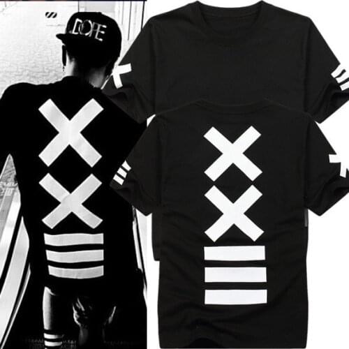 T-shirt men t-shirt Harajuku funny print T-shirt men XX hip hop 100% cotton streetwear T-shirt mens shirt T-shirt XS-2L