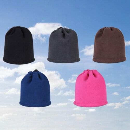 Polar Fleece Neck Tube Ear Warmer Scarf Face Scarf Camping Hiking Neck Warmer Cycling Headwear Winter Hiking Neck Thermal Scarf