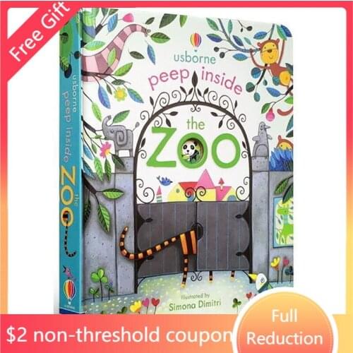 Animals Garden 3D Flap Picture Books Baby In learning English Educational Toys For Kids Children Picture Reading Card Book Gift