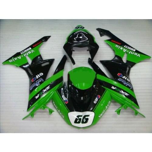 Injection Mold Fairing kit for KAWASAKI Ninja ZX6R 09 10 ZX6R 636 2009 2010 Green black Racing Fairings set +gifts SD38