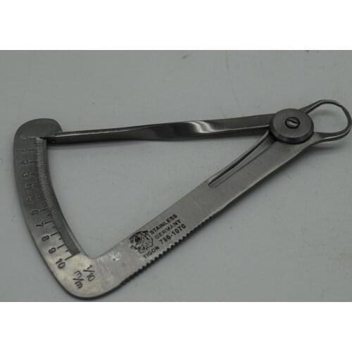 Stainless inside calipers 0-10mm jewerly measuring caliper equipment jeweler tools