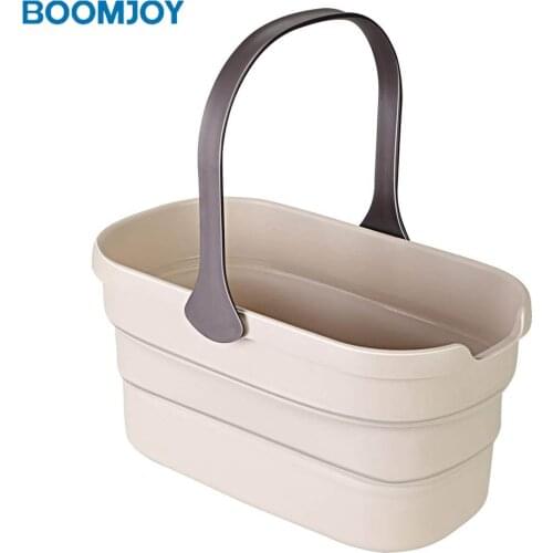 BOOMJOY Collapsible Bucket Water Bucket for Cleaning Mop10L Multi Use Foldable Water Pail Portable Handy Basket