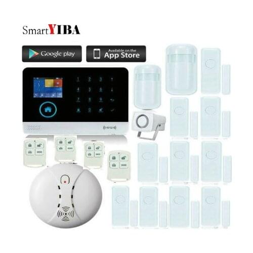 SmartYIBA Free Shipping 433Mhz Wireless PIR Sensor Motion Detector For Wireless wifi GSM Home Security Alarm System