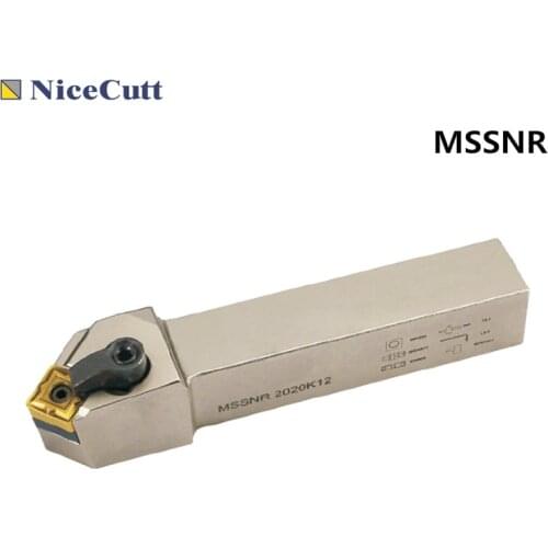 Nicecutt MSSNR External Turning Tools Holder For Carbide Insert SNMG1204 Lathe CNC Turning Machine Holder FreeShipping