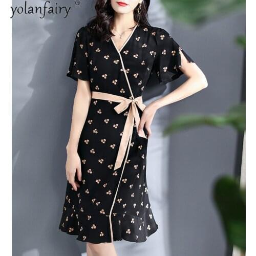 Цветочные летние платья YOLANFAIRY China At AliExpress