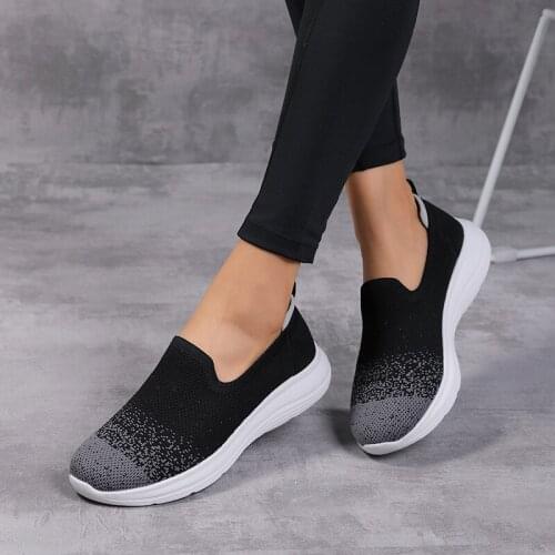 Brand Flat Sneakers Women 2021 Summer Autumn Ladies Walking Shoes Outdoor Skid-Proof Comfortable Sport Shoes Sapato Feminino
