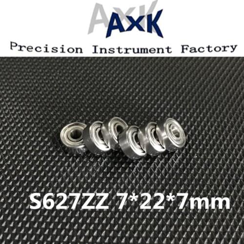 2021 Rushed Limited S627zz Abec-3 (10pcs) 7x22x7mm Stainless Steel Bearing 627zz/ss
