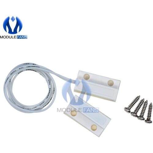 5pair ABS MC-38 Wired Door Window Sensor Magnetic Switch Home Alarm System