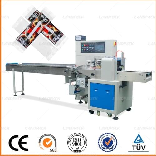 Automatic Portable Coffee Pillow Bag Packaging Machine Disposable Tableware Packing Machine