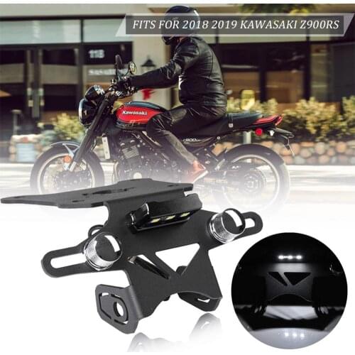 Registration License Plate Holder For Kawasaki Z900RS 2018 2019 Motorcylce Accessories Tail Tidy Fender Eliminator Plate Z900 RS