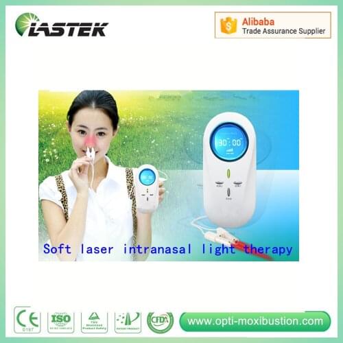 Physical therapy nasal type 650nm cold laser therapeutic apparatus for rhinitis