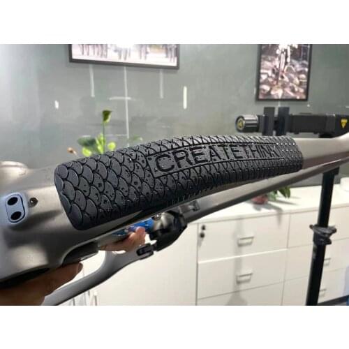 Bicycle Chain Protector Black Carbon Fiber Cycling Frame Chain Stay Posted Protector MTB Chain Care Guard Cover Bike Accessories