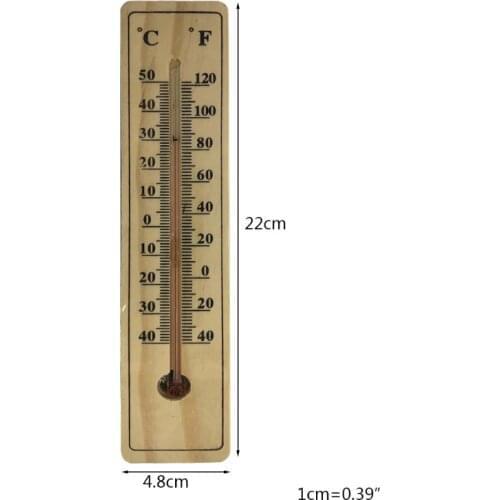 Wall Hang Thermometer Indoor Outdoor Garden House Garage Office Room Hung Logger