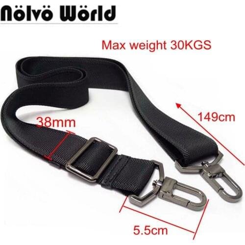 38mm max 30KGS strong hook nylon belt accessory,men bags long shoulder strap,man laptop bag new strap,repair bag shoulder strap