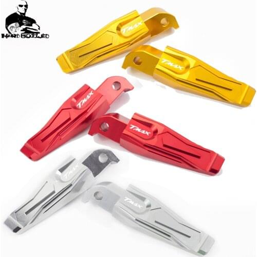 Motorcycle Rear Foot Pegs Rests Passenger Footrests For Yamaha tmax530 tmax 530 T-max DX SX 2012-2019 t max 500 XP500 2010 2011
