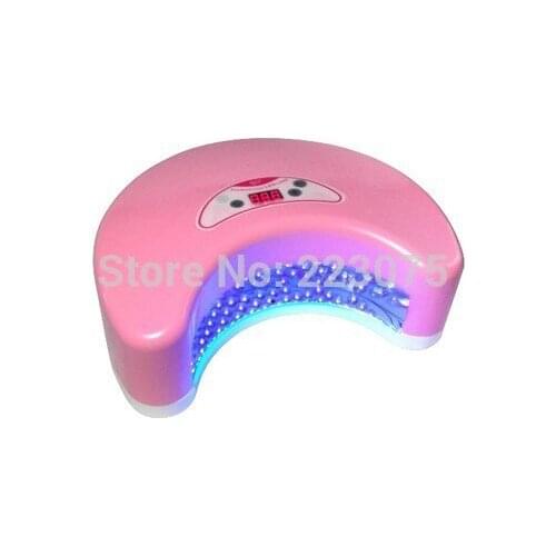 Professional Nail Art 12W LED Lamp Gel Nail Dryer + Timer Manicure Machine 5 colors be chosen