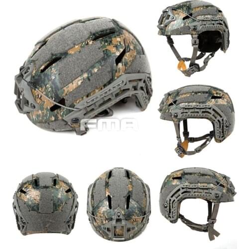 FMA Woodland color Tactical Airsoft Caiman Ballistic Helmet Space Grey Climbing Helmet TB1307