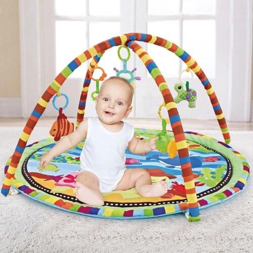 Five Styles Of Childrens Fitness Rack, Circular Game Blanket, New Babys Crawling Floor Mat and Multi-Function Fence Toys