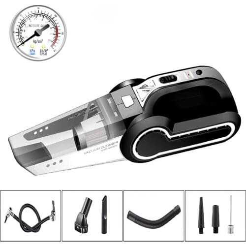 Handheld Wired Vacuum Powerful Cyclone Suction Rechargeable Car Vacuum Cleaner Wet/Dry Auto for Car Home Pet Hair Auto Vaccum