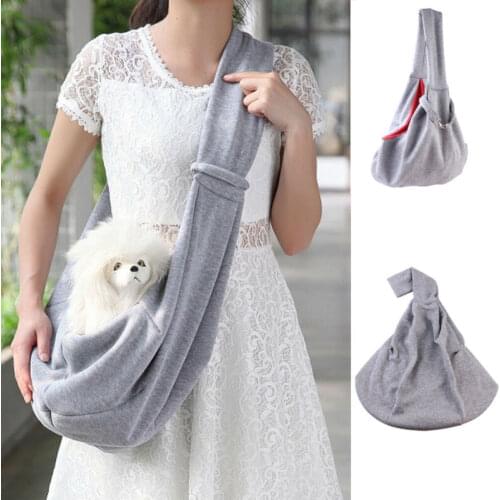 Puppy Dog Dog Sling Carrier Bag Cotton Tote Shoulder Bag Travel Bag One Size Newest Style