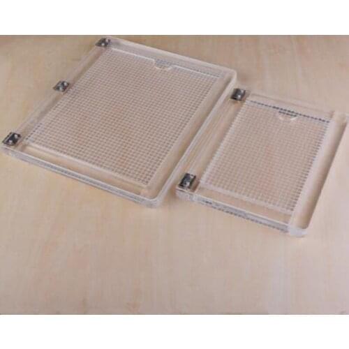 Notebook type acrylic positioner rubber colour process device transparent acrylic printing positioner