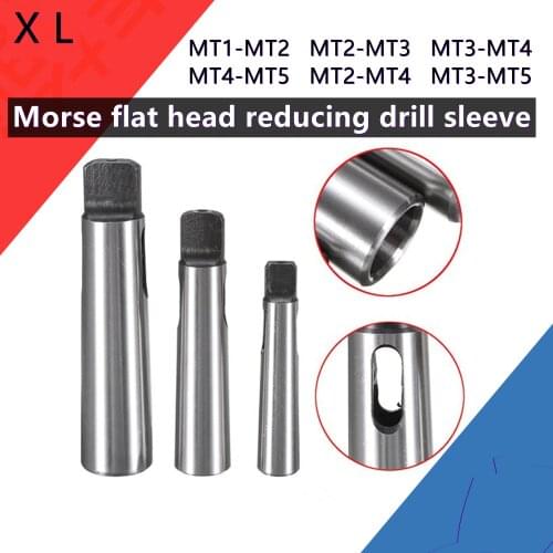 Drill Sleeve MT1 MT2 MT3 MT4 MT5 Arbor Morse Taper Adapter Reducing Drill Sleeve For Morse Taper Sleeve Shank Accessories