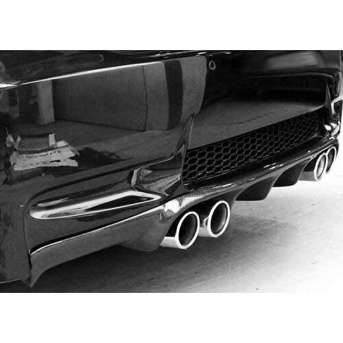 V STYLE Real CARBON FIBER REAR DIFFUSER FOR BMW 3-SERIES E92 E93 M3 BUMPER 2007-2013 B077
