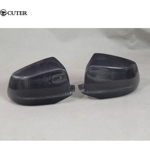 F10 replacement carbon fiber mirror cover for BMW F10 5 series rear view cover 11-13 Free shipping