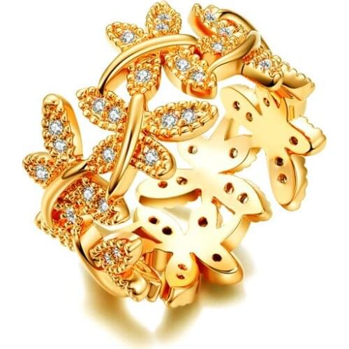 New 925 silver wedding ring for women hot Fine jewelry Crystal from Austrian European women Wedding Party girls ring Gift