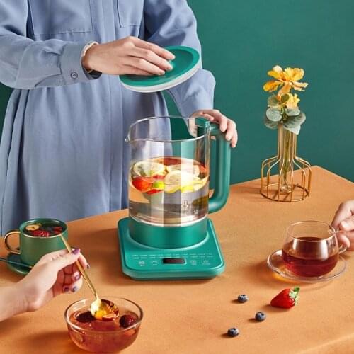 1.8L Tea Pot Digital Glass Kettle 800W Tea Coffee Kettle Pot With Temperature Control & Keep-Warm Function 20 Functions Cooker